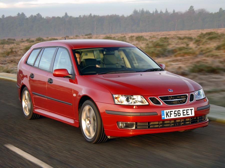  Saab 9-3 1.9TiD SportCombi 2005 года  (UK) (фото 2 из 4)